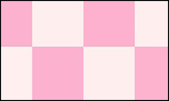 Pink and white checkered pattern